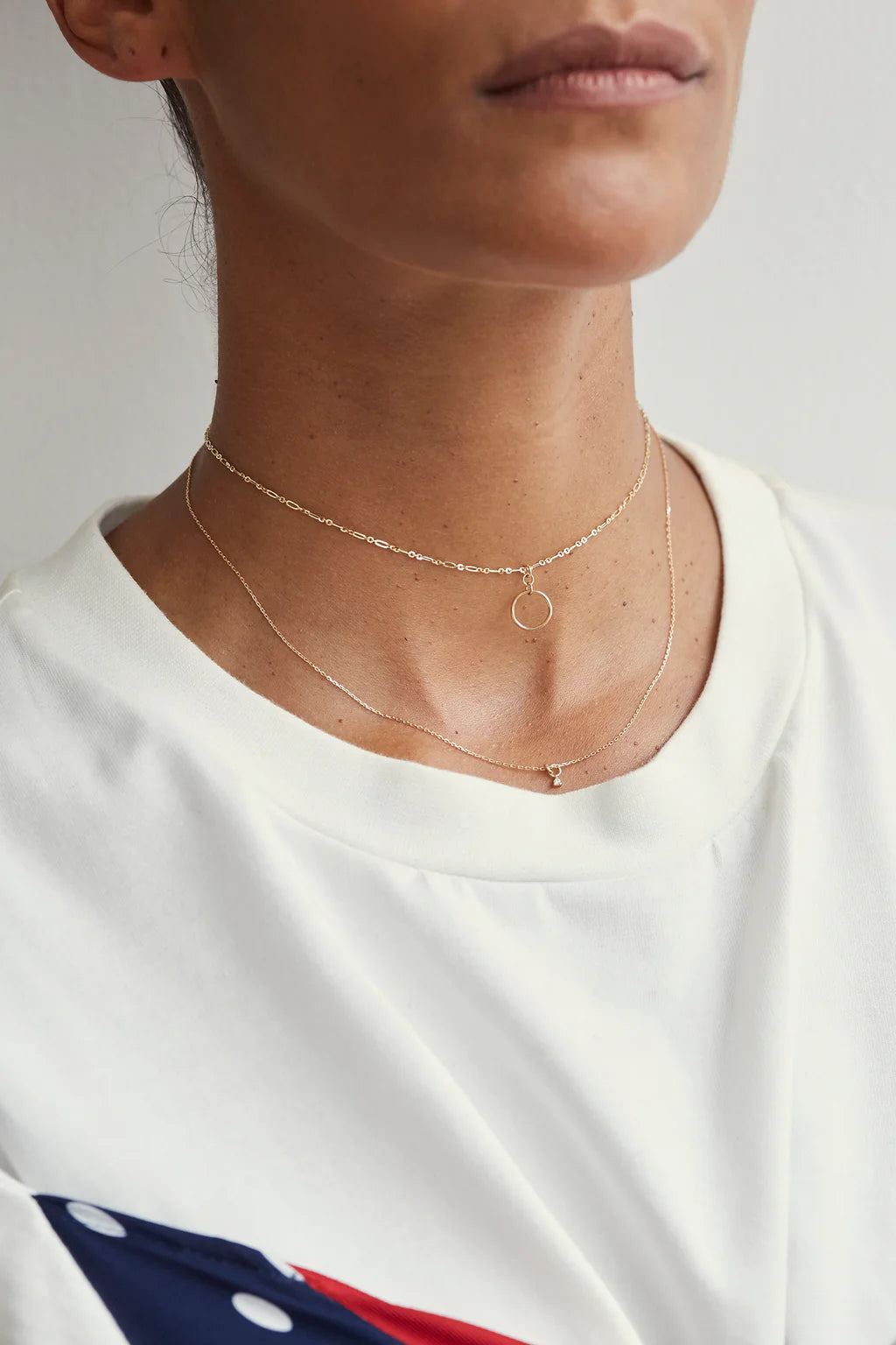 Single Petite Diamond Necklace