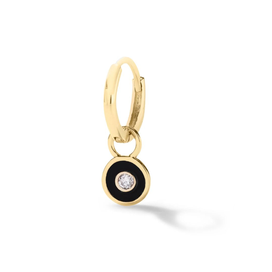 Diamond Bezel Enamel Huggy