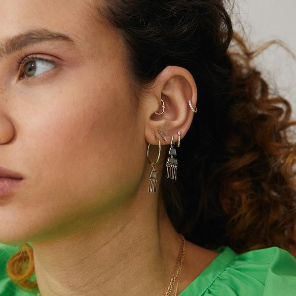 Seamless Round Clicker Hoop Large