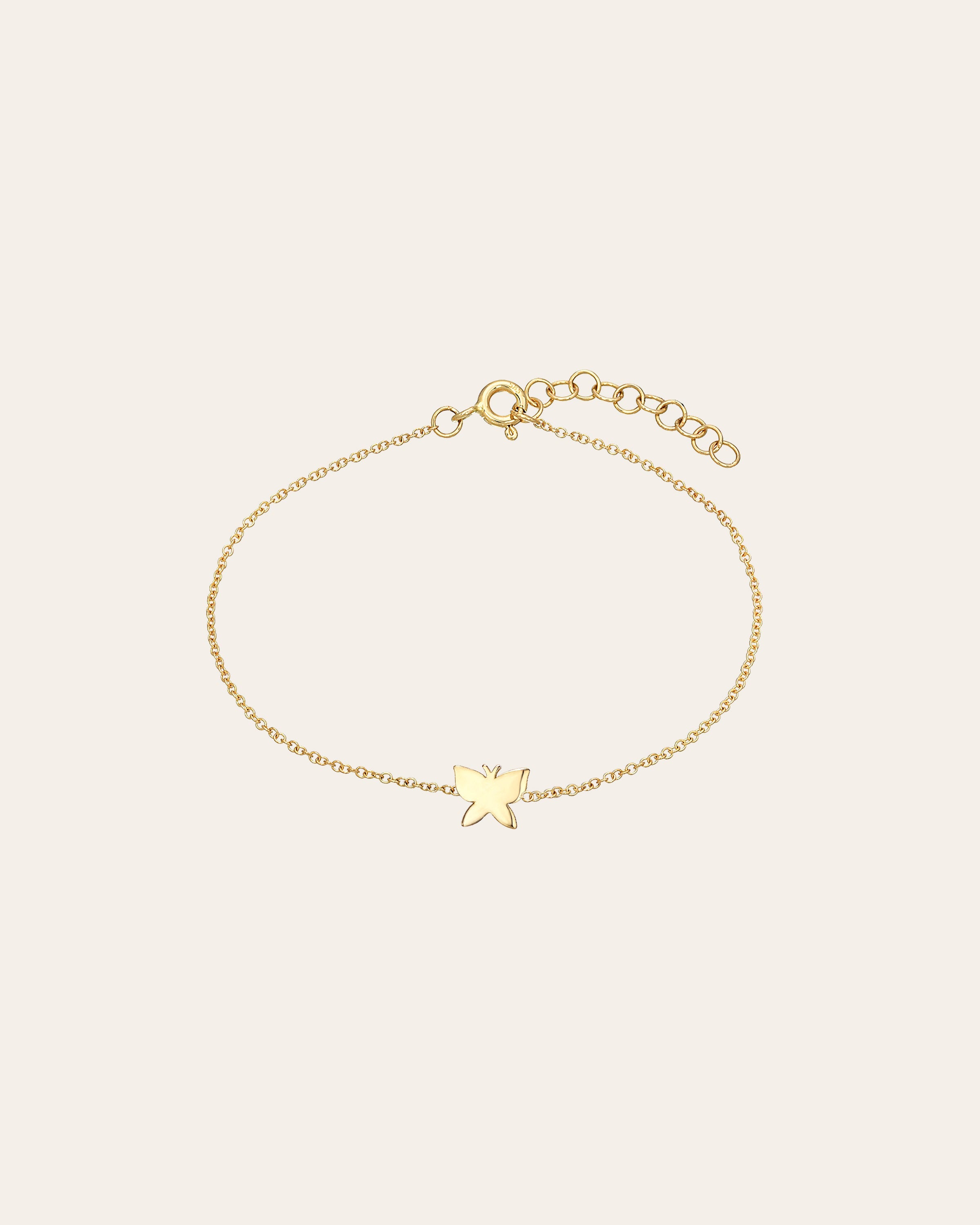 Tiny Butterfly Bracelet