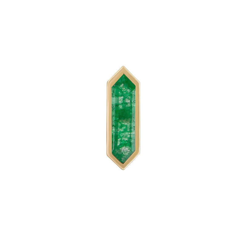 Mini Hexa Gemstone Stud