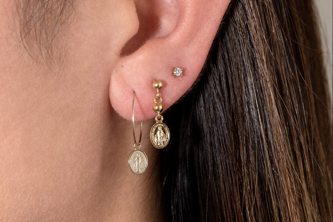 Devotion Hoop Earrings