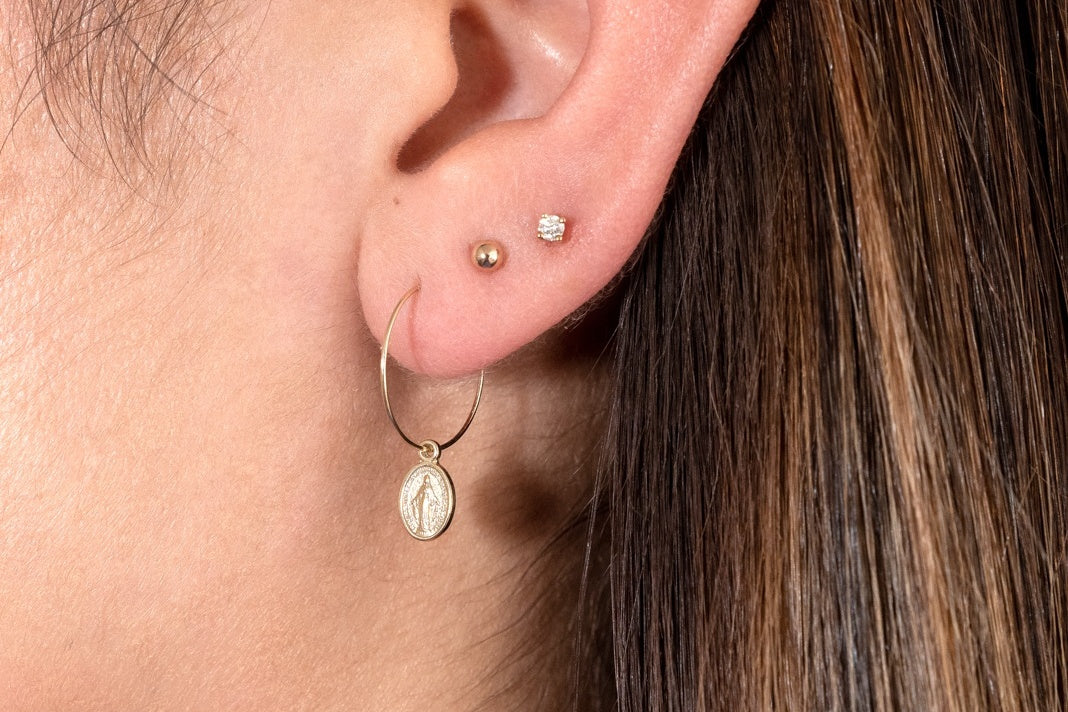 Devotion Hoop Earrings