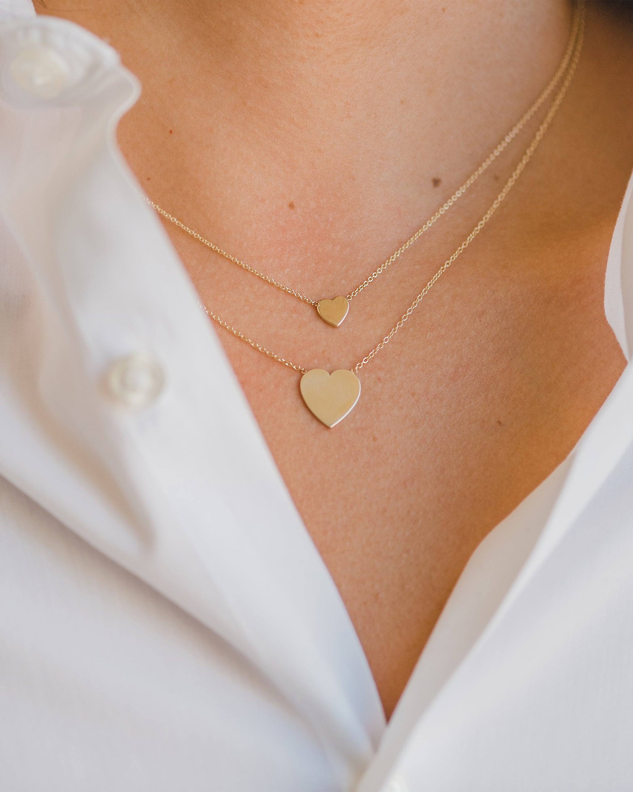 Heart Necklaces - Mommy + Me