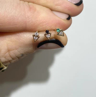 Gemstone AZ Tri Stud