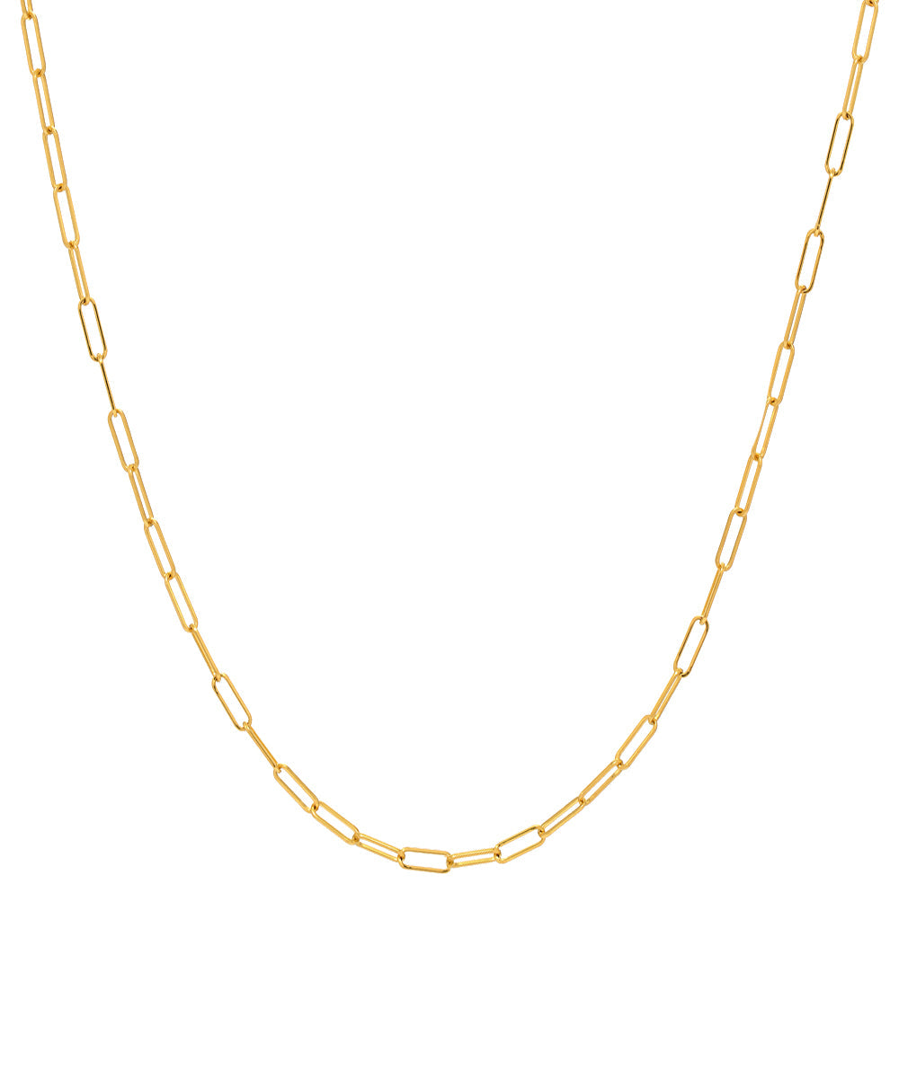 Open Link Chain Necklace
