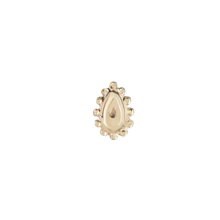 Mini Dala Detail Gold Stud - Tear