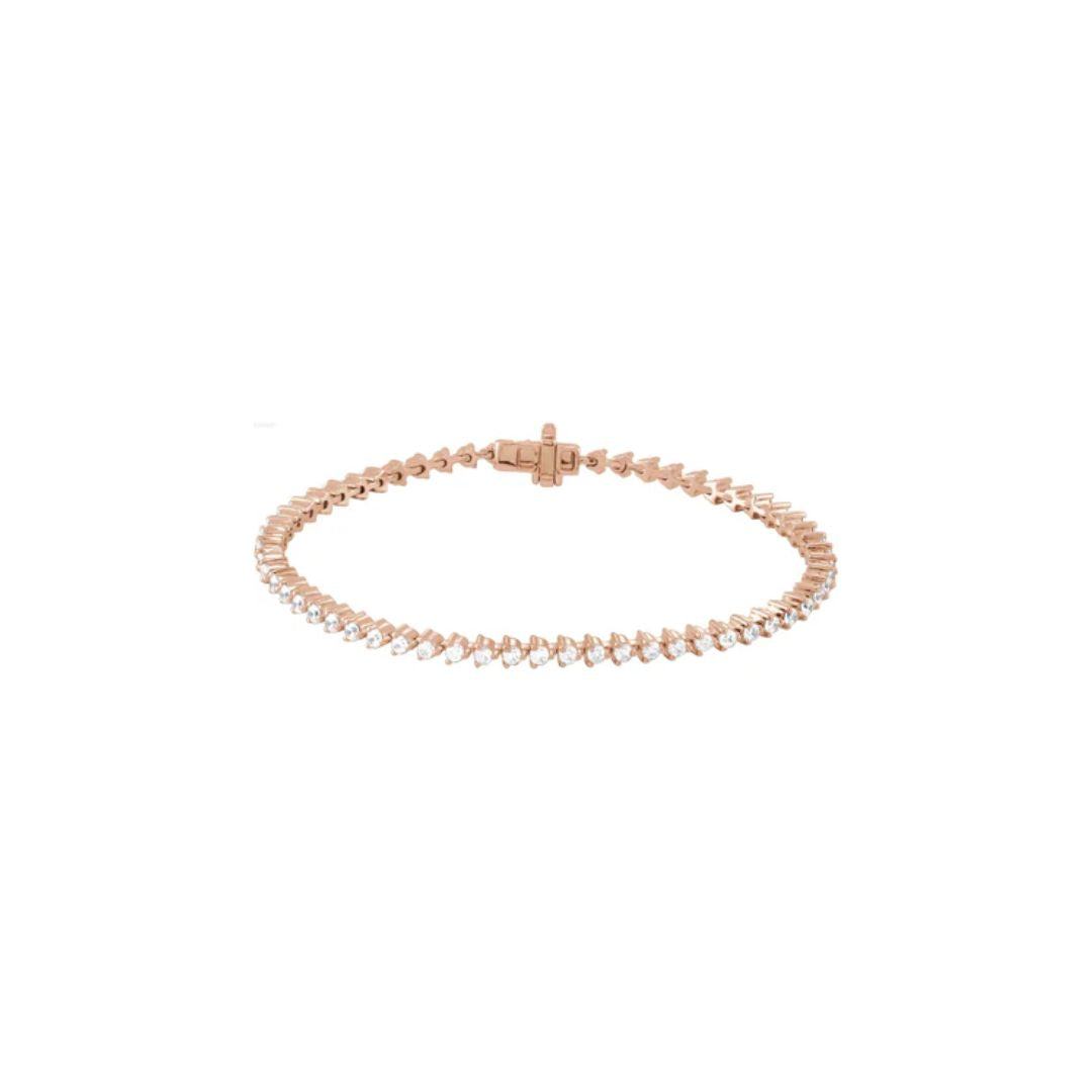 1.5ct Lab-Grown Diamond Tennis Bracelet