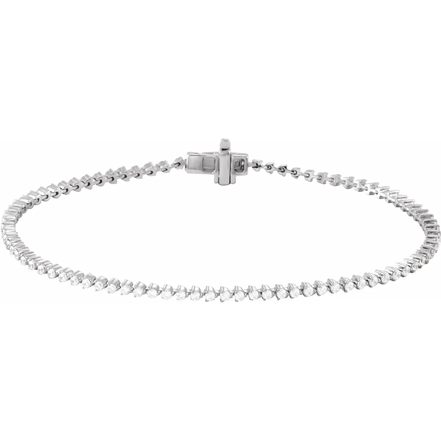 1.5ct Lab-Grown Diamond Tennis Bracelet