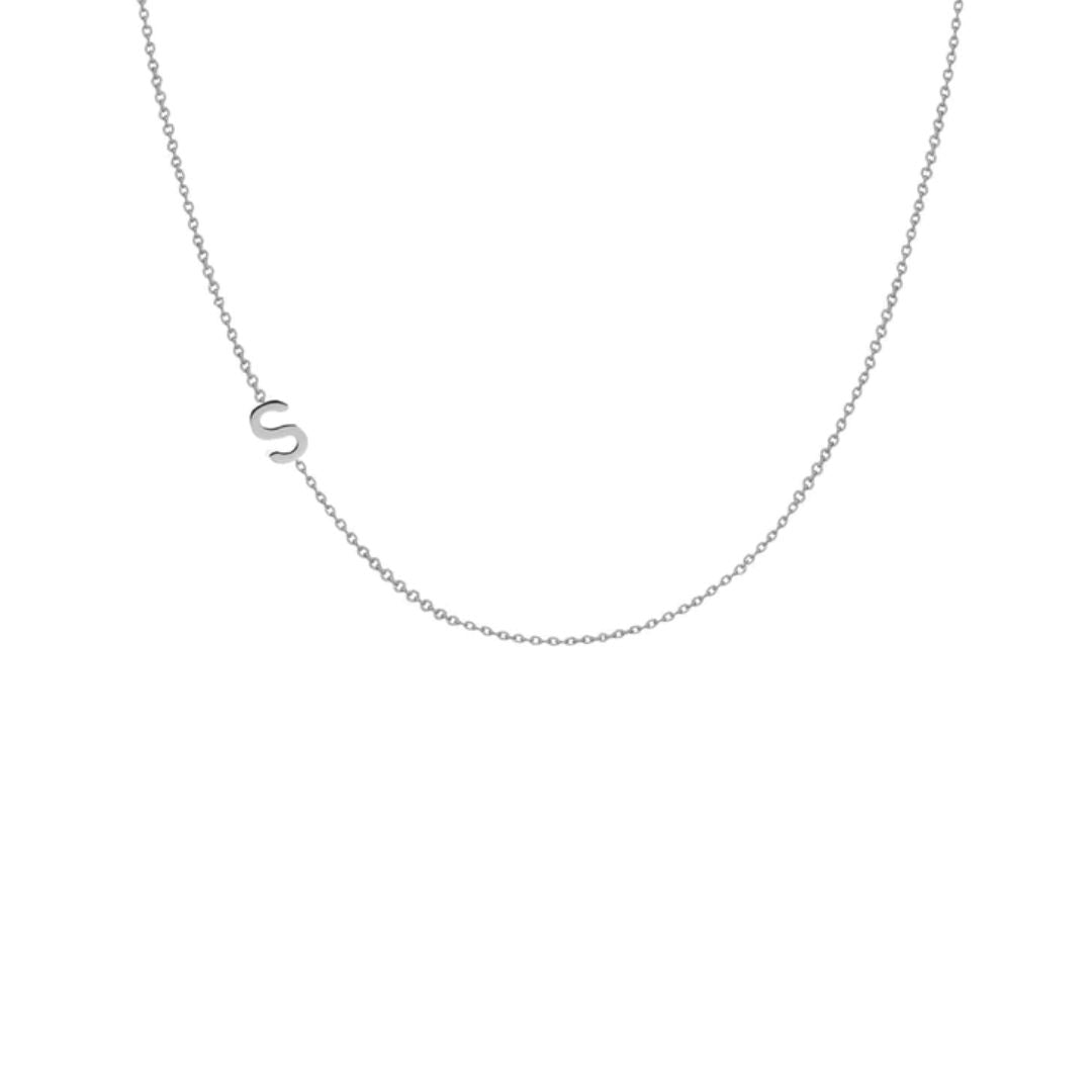 Asymmetrical Initial Necklace