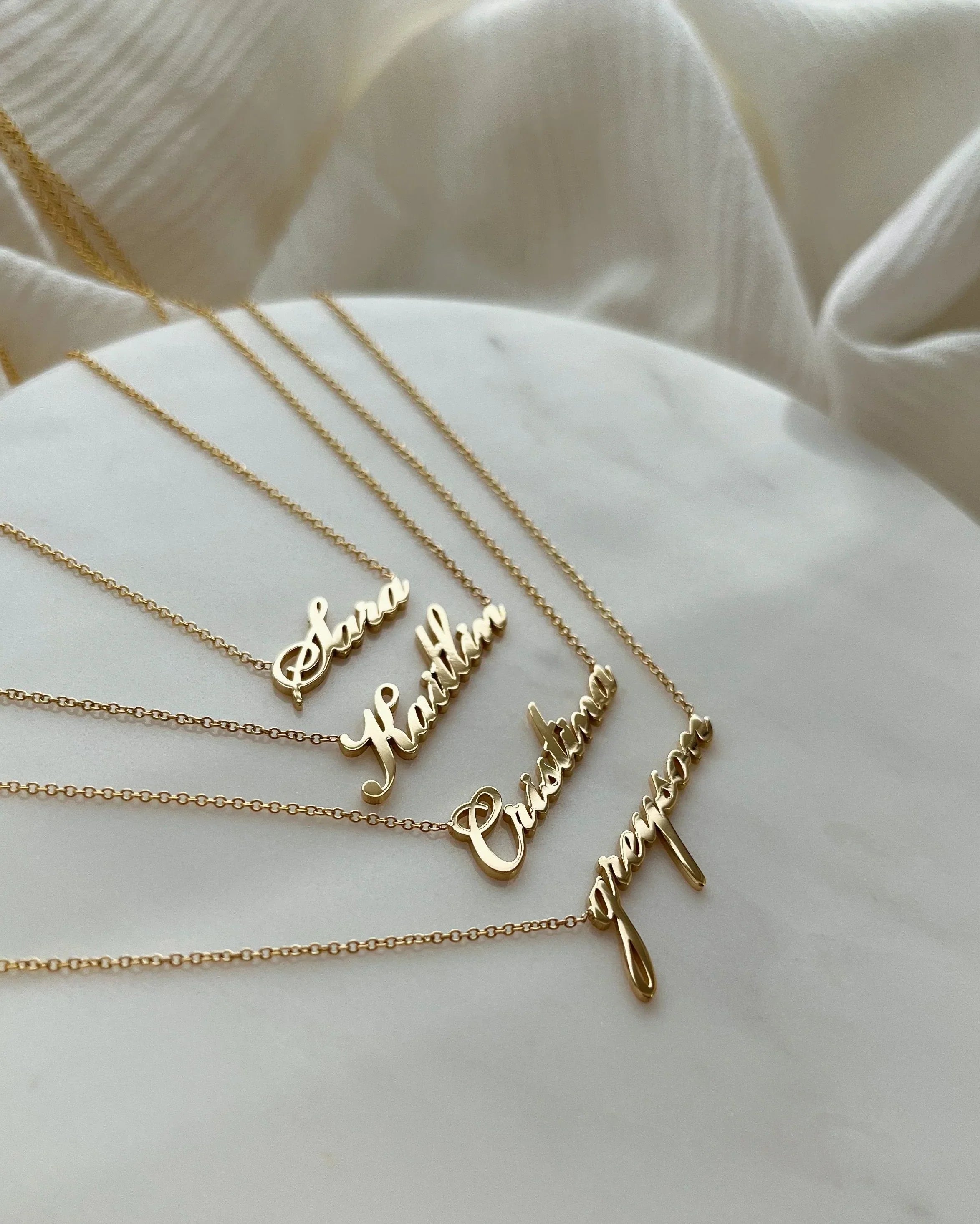 Script Name Necklace