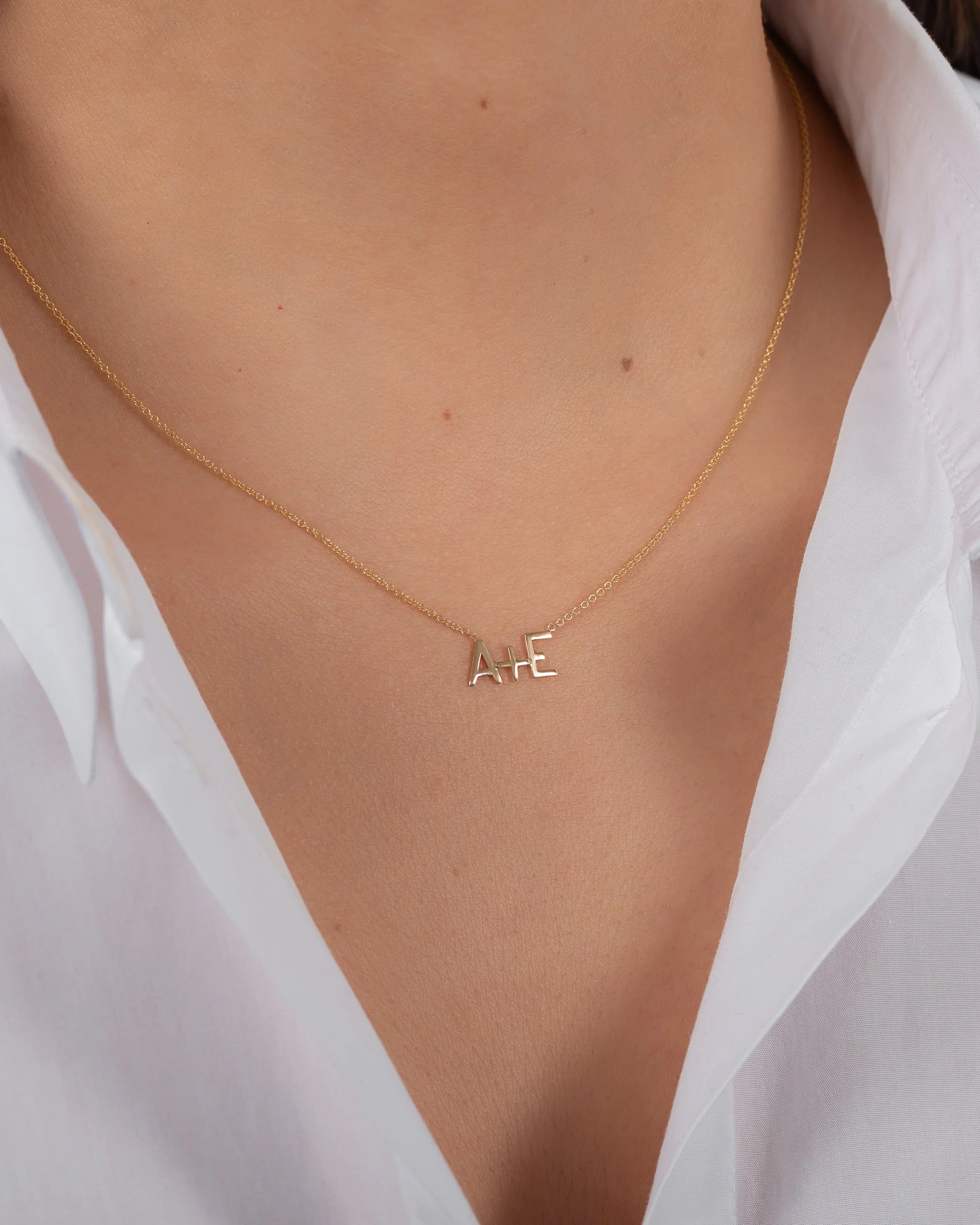 Equation Initials Necklace