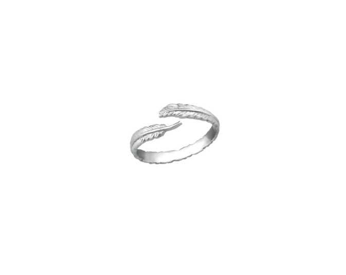 Feather wrap ring deals