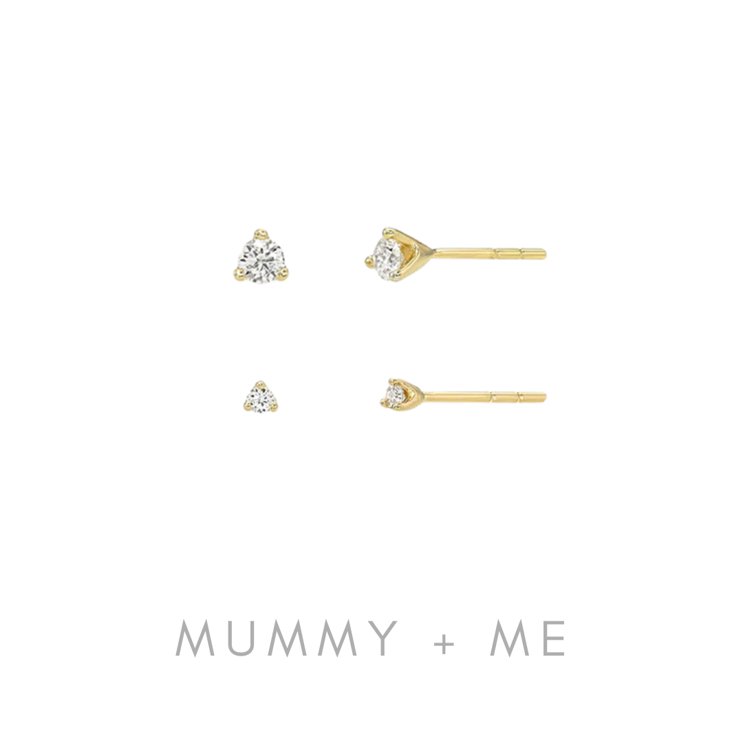 Diamond Studs Set - Mummy + Me