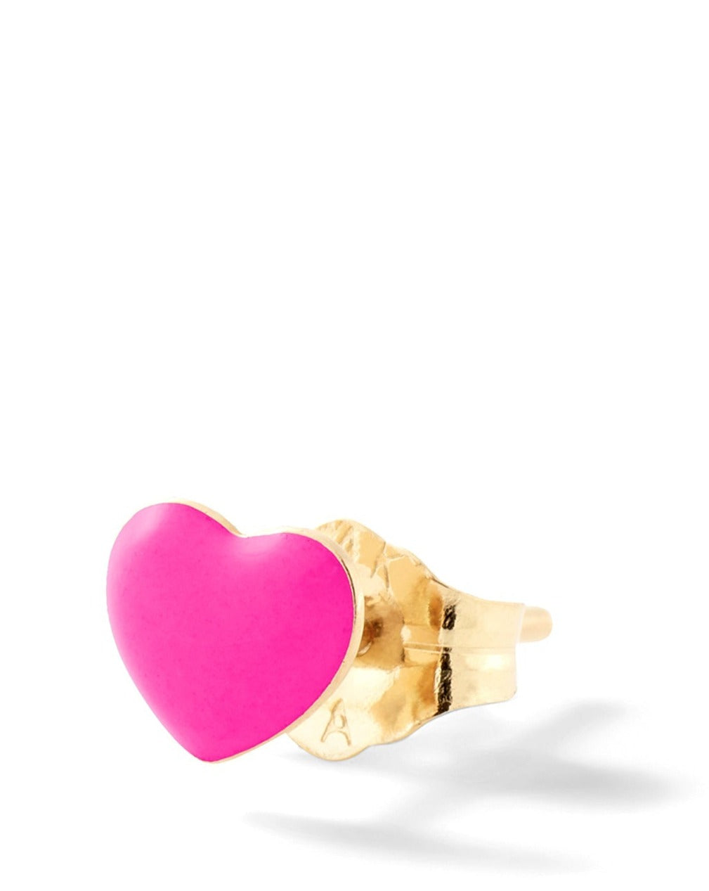 Mini Puffy Heart Stud