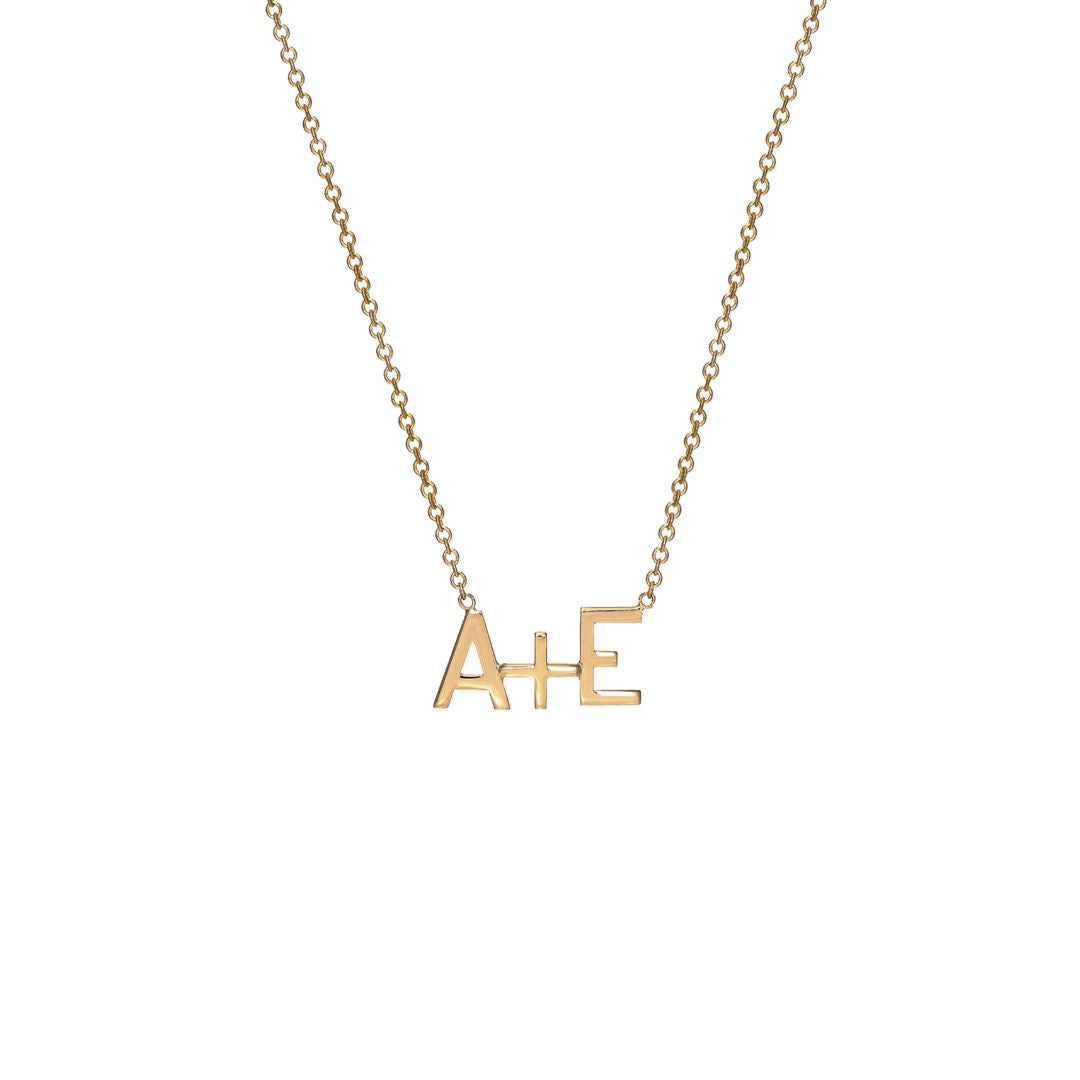 Equation Initials Necklace