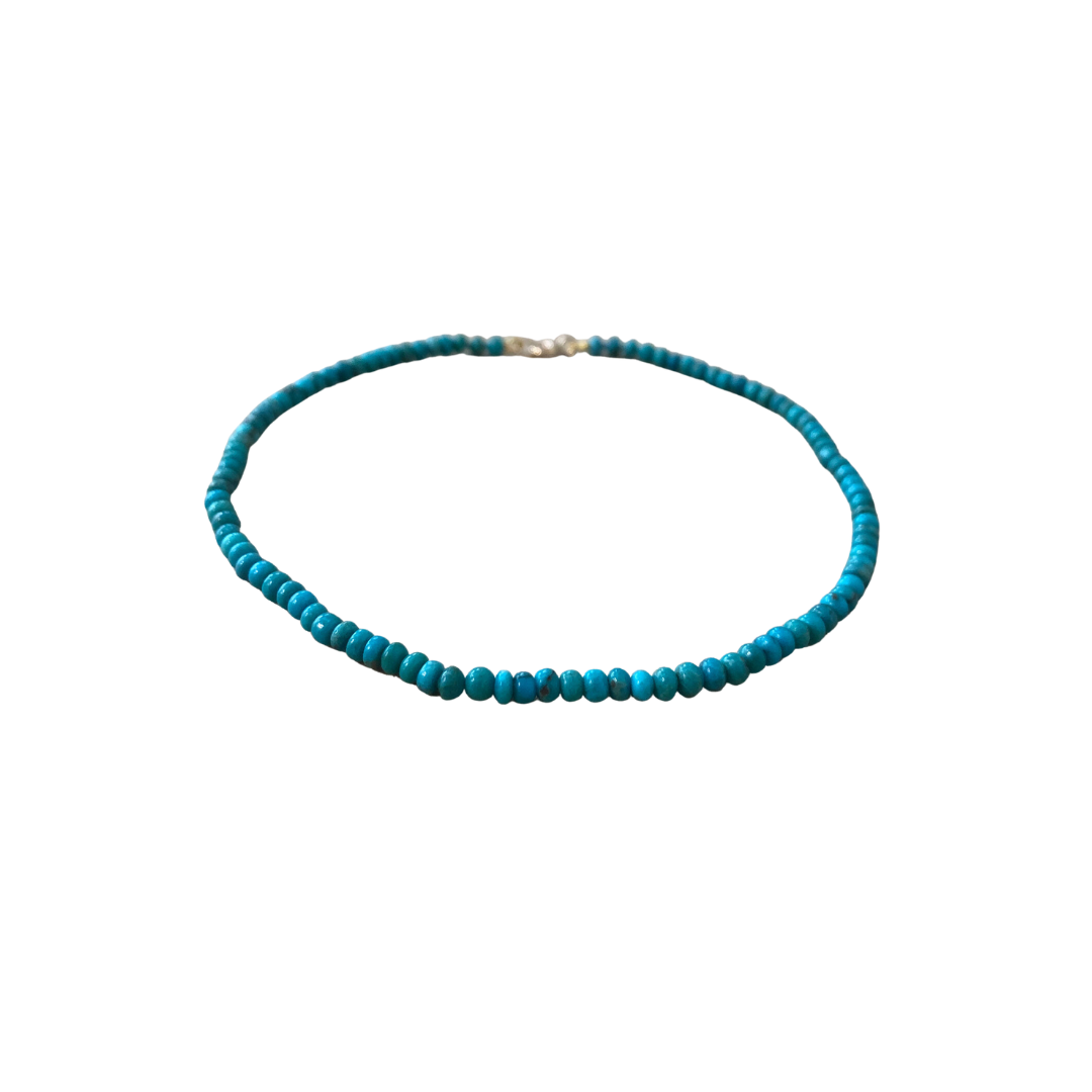 Cher Turquoise Anklet Small