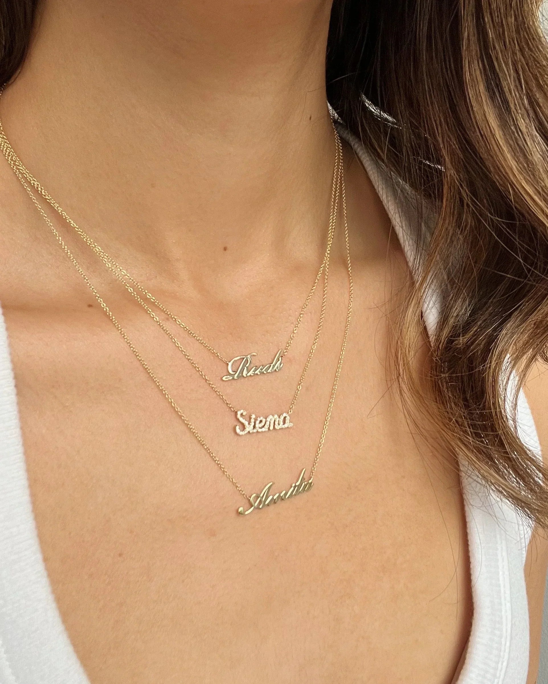 Script Name Necklace