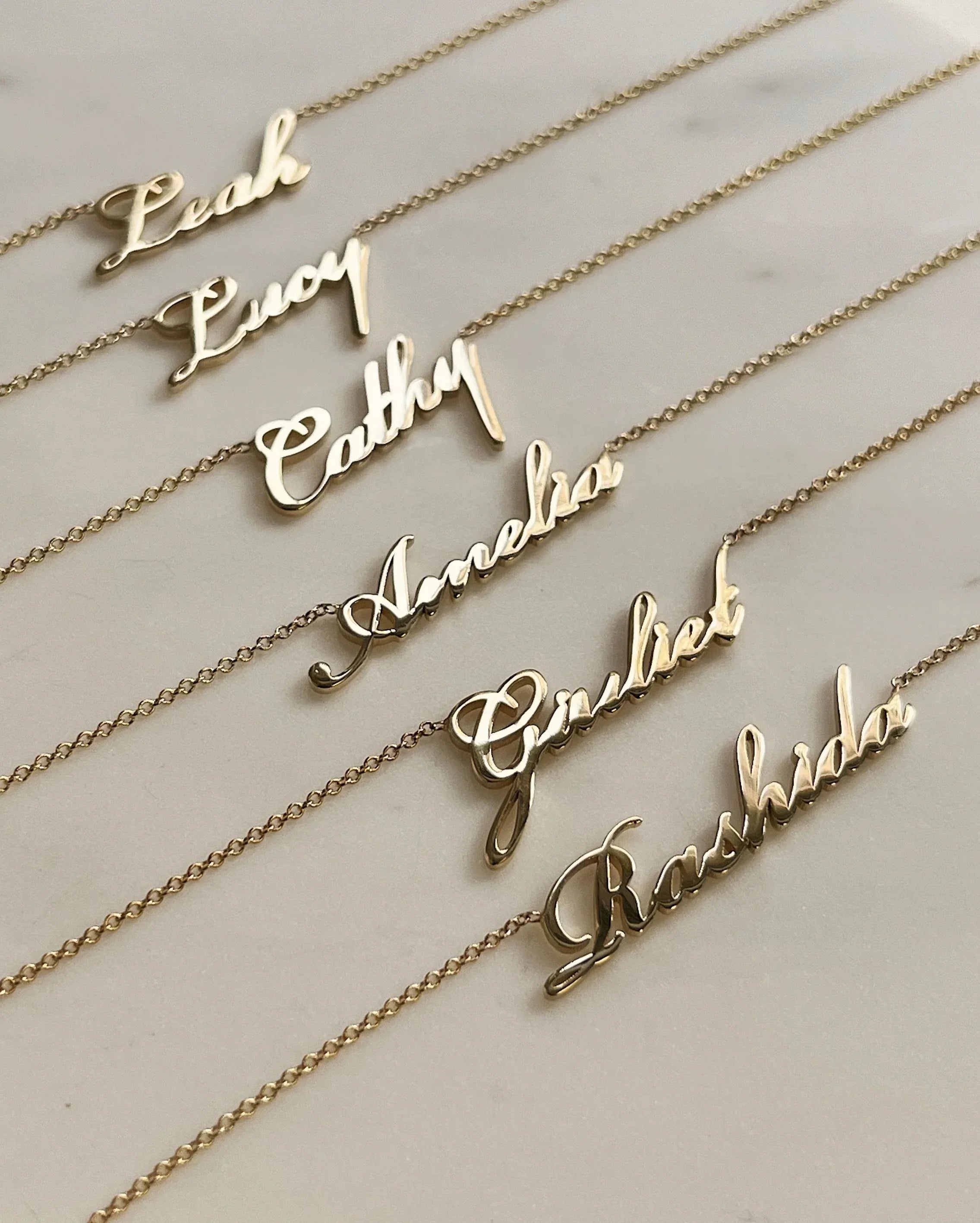 Script Name Necklace