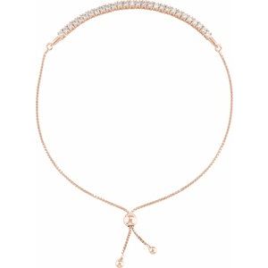 1ct Lab-Grown Diamond Bolo Bracelet