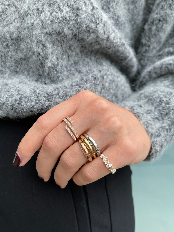 Gold Dome Ring