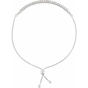1ct Lab-Grown Diamond Bolo Bracelet