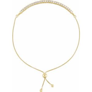 1ct Lab-Grown Diamond Bolo Bracelet