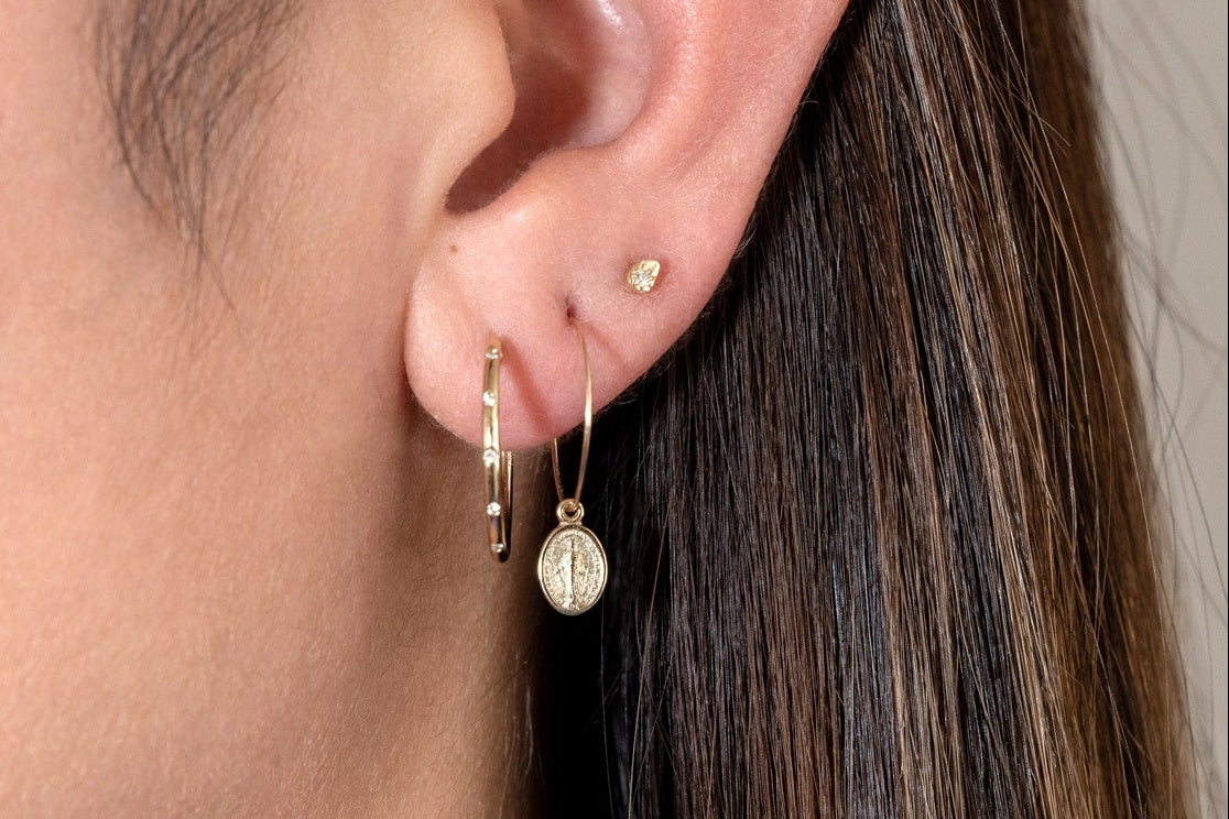 Devotion Hoop Earrings