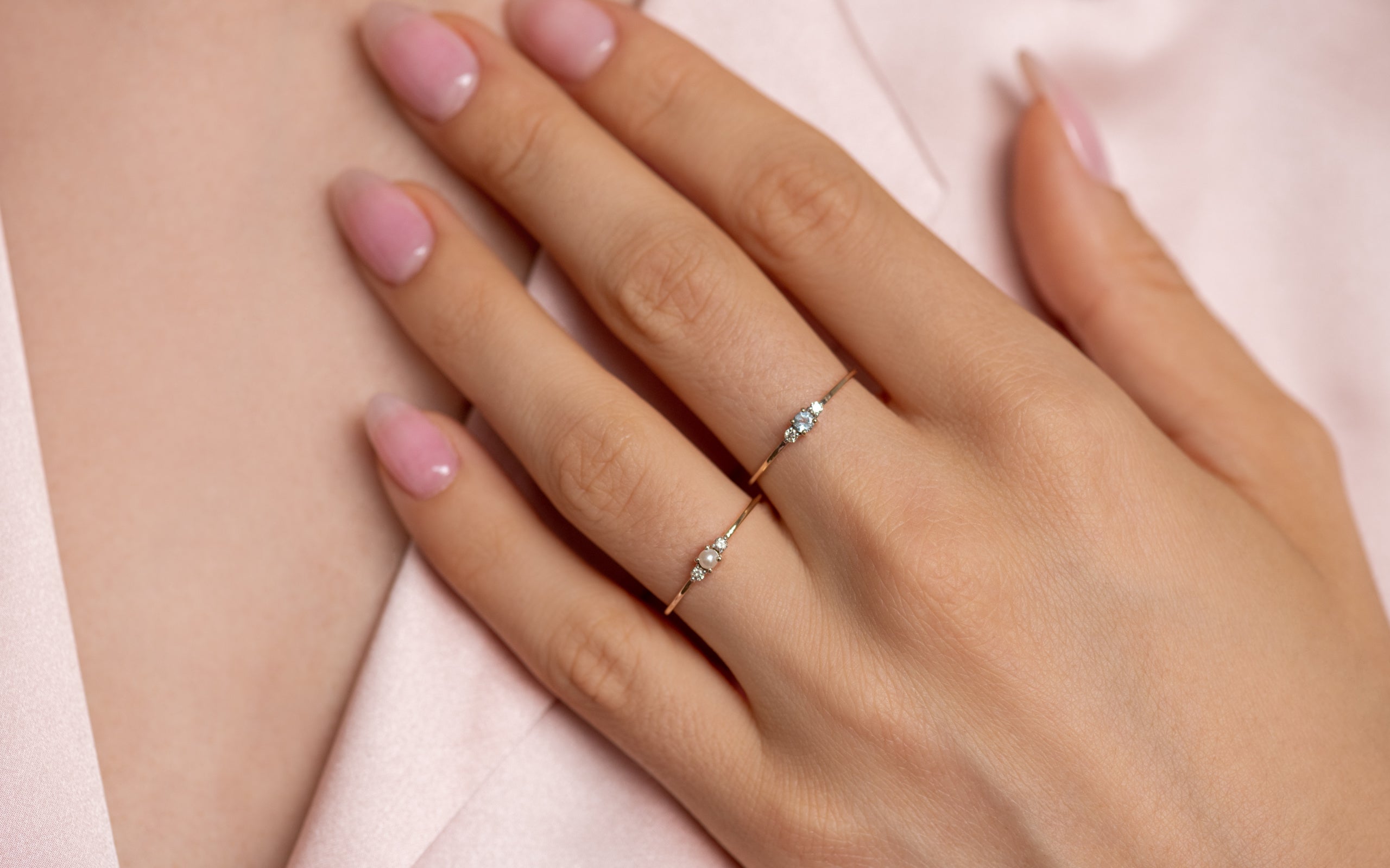 Lady Capulet Pearl & Diamond Ring