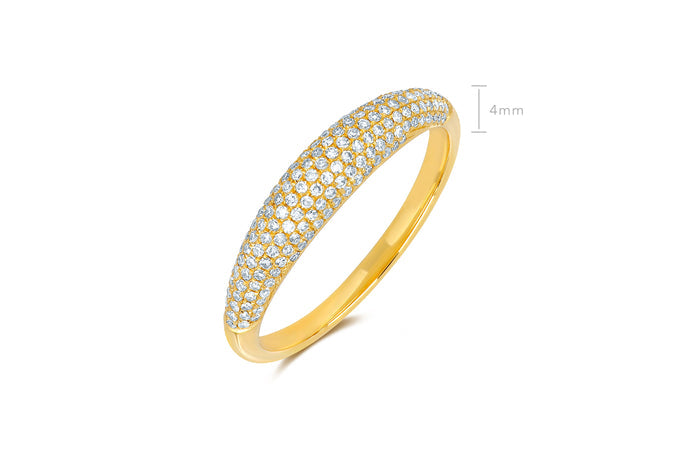Diamond Dome Ring