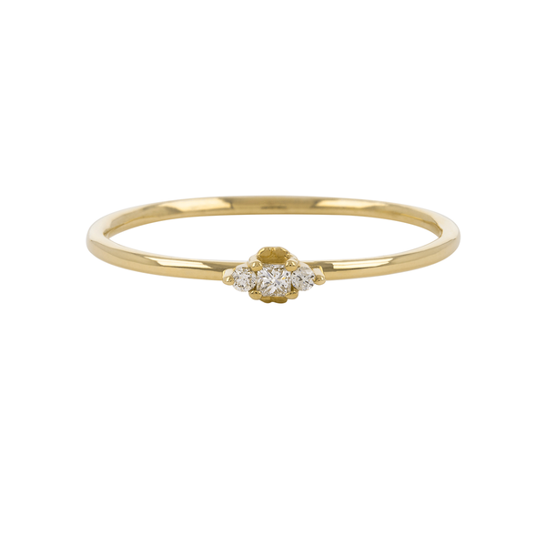 Dala 3 Diamond Stacking Ring